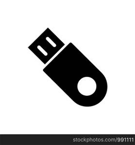 Usb Flash drive icon vector design template