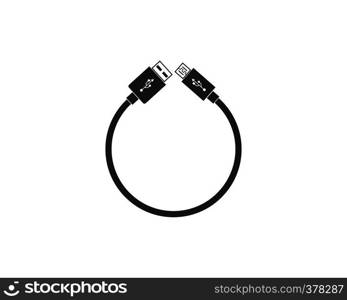 usb icon vector illustration template