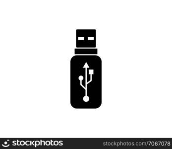 usb icon vector illustration template