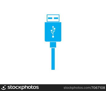 usb icon vector illustration template