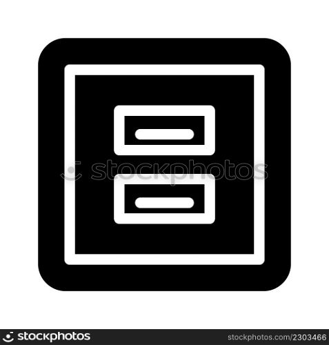 usb socket glyph icon vector. usb socket sign. isolated contour symbol black illustration. usb socket glyph icon vector illustration