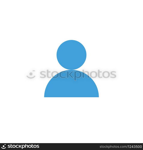 User icon design vector template