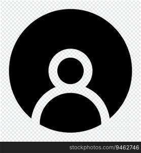 User icon. Internet technology concept. Icon in line style