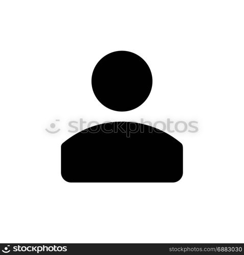 user, icon on isolated background