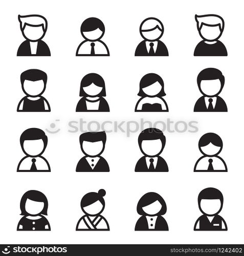 User Icon set Vector