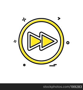 User interface button icon design vector