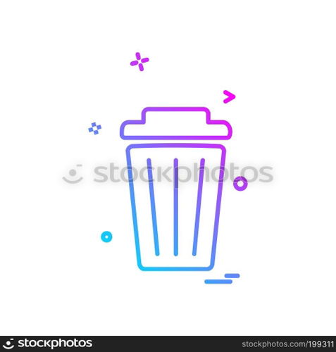 User Interface button icon design vector