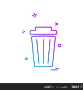 User Interface button icon design vector