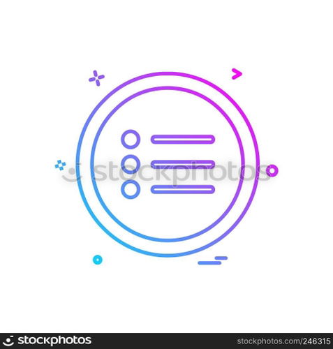 User interface button icon design vector
