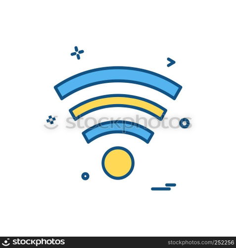 User Interface button icon design vector