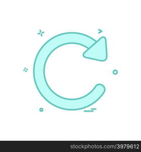 User interface button icon design vector