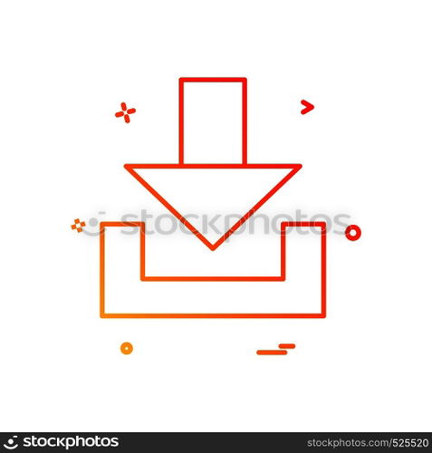 User interface button icon design vector