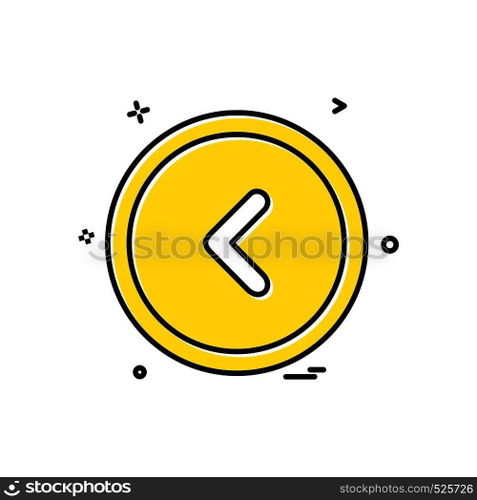 User interface button icon design vector