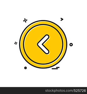 User interface button icon design vector