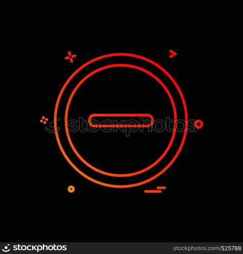 User interface button icon design vector