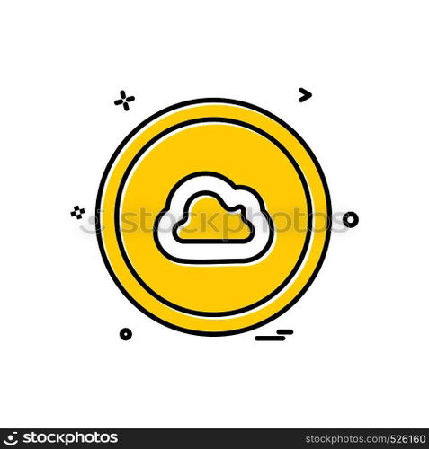 User interface button icon design vector