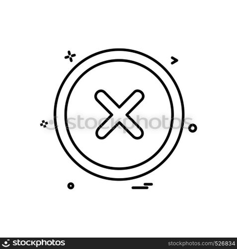 User interface button icon design vector