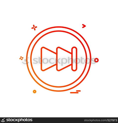 User interface button icon design vector