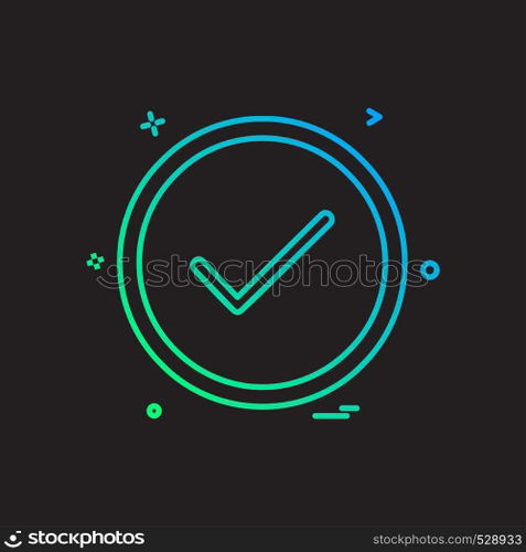 User interface button icon design vector