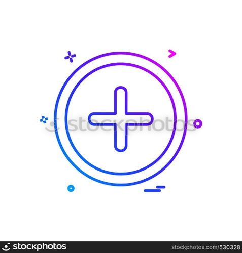 User interface button icon design vector