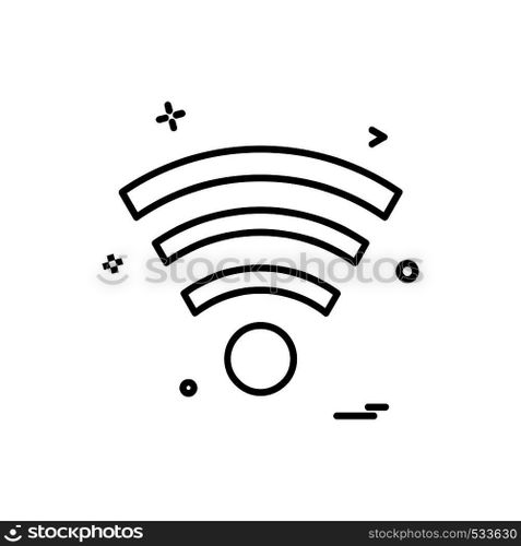 User Interface button icon design vector