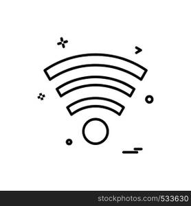 User Interface button icon design vector