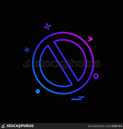 User Interface button icon design vector