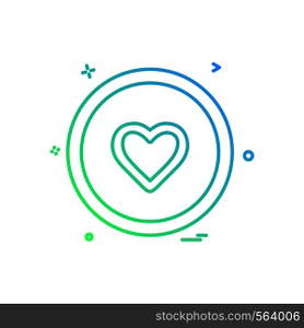User interface button icon design vector