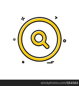User interface button icon design vector