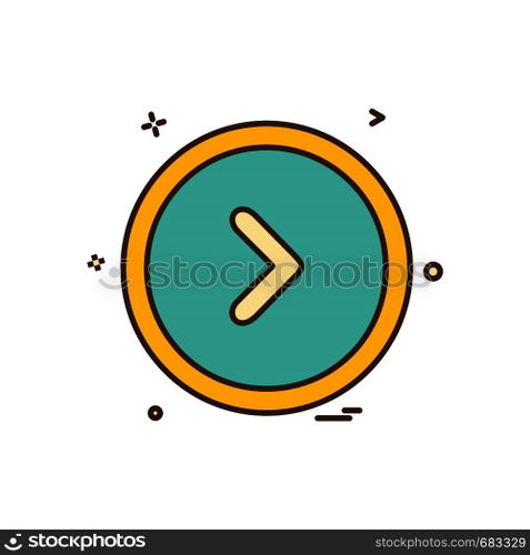 User interface button icon design vector