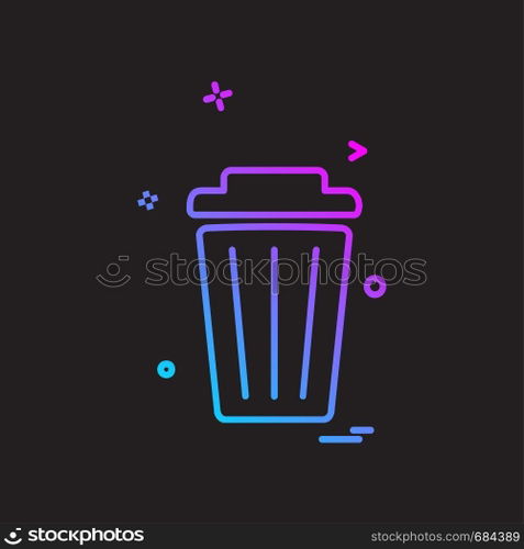 User Interface button icon design vector