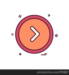 User interface button icon design vector