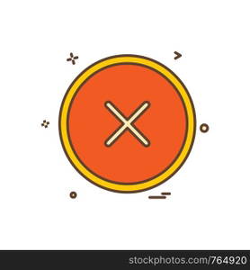 User interface button icon design vector