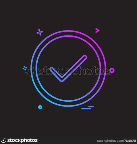 User interface button icon design vector