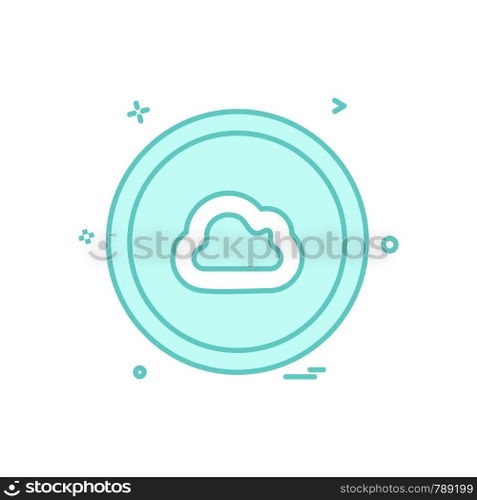 User interface button icon design vector