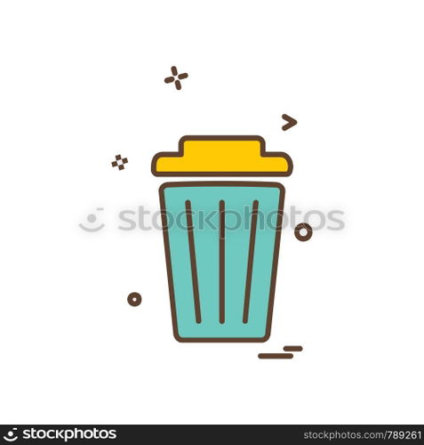 User Interface button icon design vector
