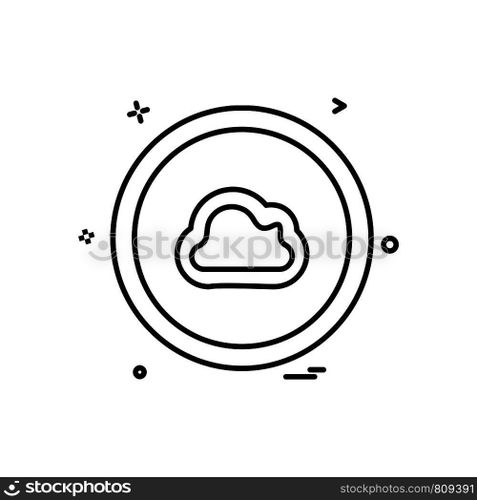 User interface button icon design vector
