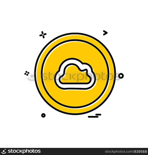 User interface button icon design vector