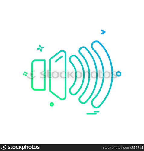 User interface button icon design vector