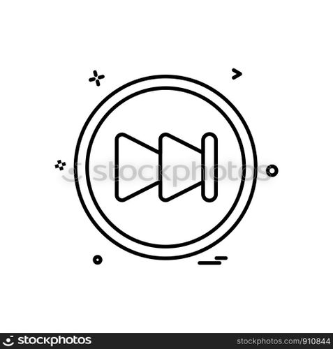 User interface button icon design vector