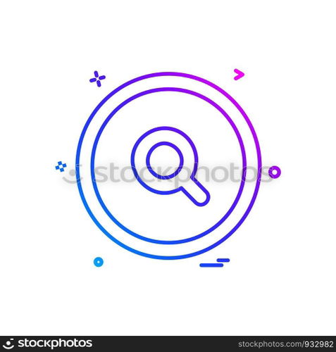 User interface button icon design vector