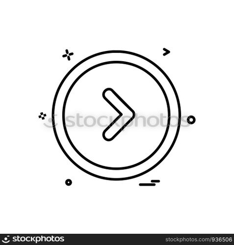 User interface button icon design vector