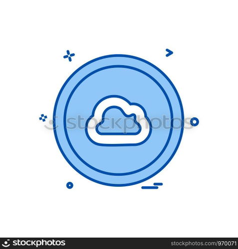 User interface button icon design vector
