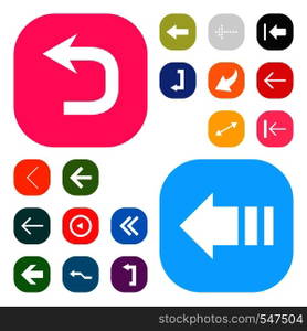 User Interface buttons design set vector
