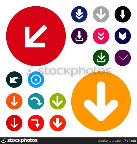 User Interface buttons design set vector
