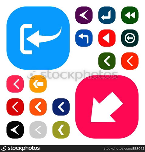 User Interface buttons design set vector