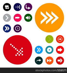 User Interface buttons design set vector