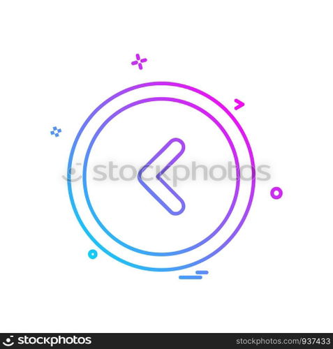 User Interface buttons icon design vector