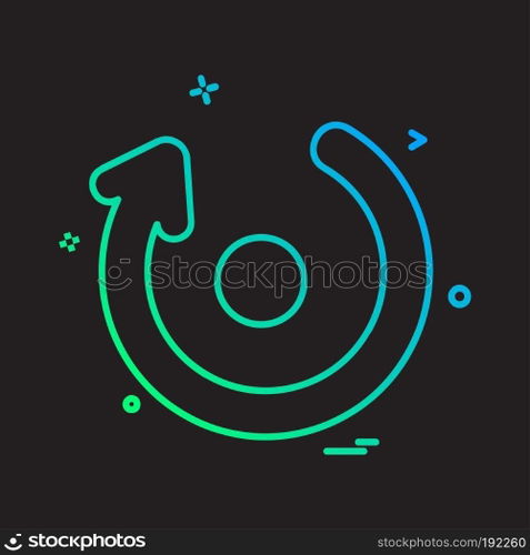 User Interface icon design vector