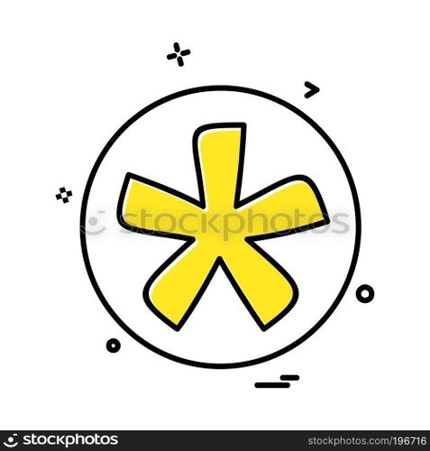 User Interface icon design vector